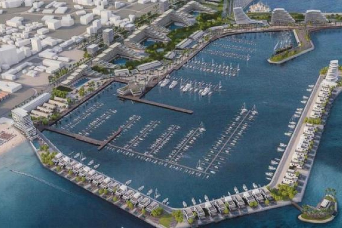 Billion euros from the development of the port-marina of Larnaca
