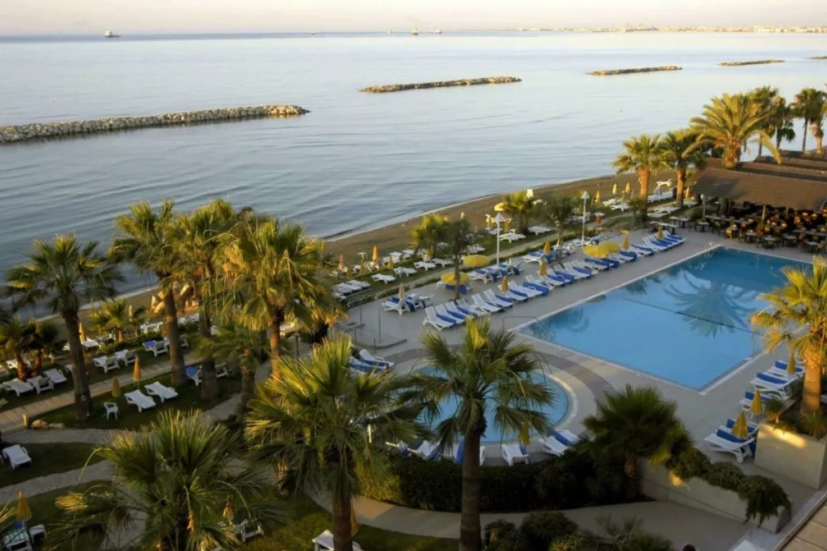 Palm Beach Hotel is being renovated in Larnaca